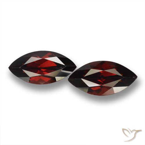 4.43ctw Natural Dark Red Pyrope Garnet, Marquise, VVS-VS
